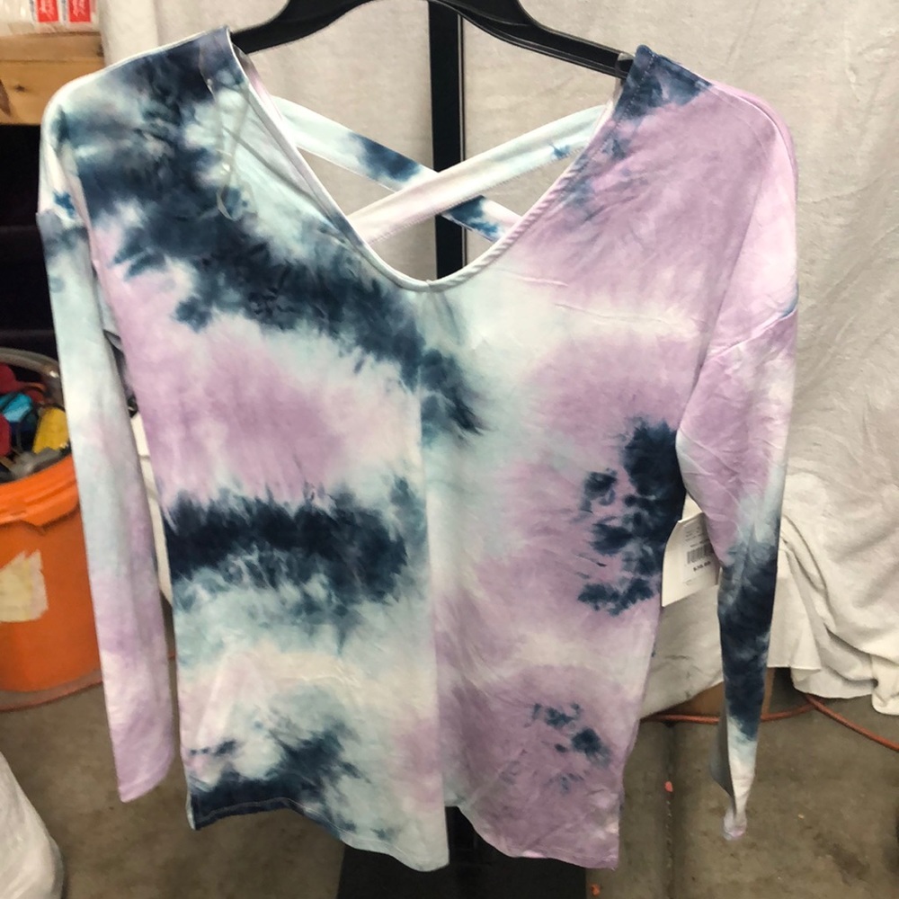 Como blu blouse